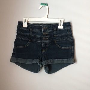 Denim shorts